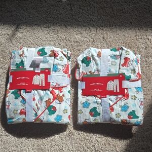 Wonder Shop Holiday Pajama Set 100% Cotton
